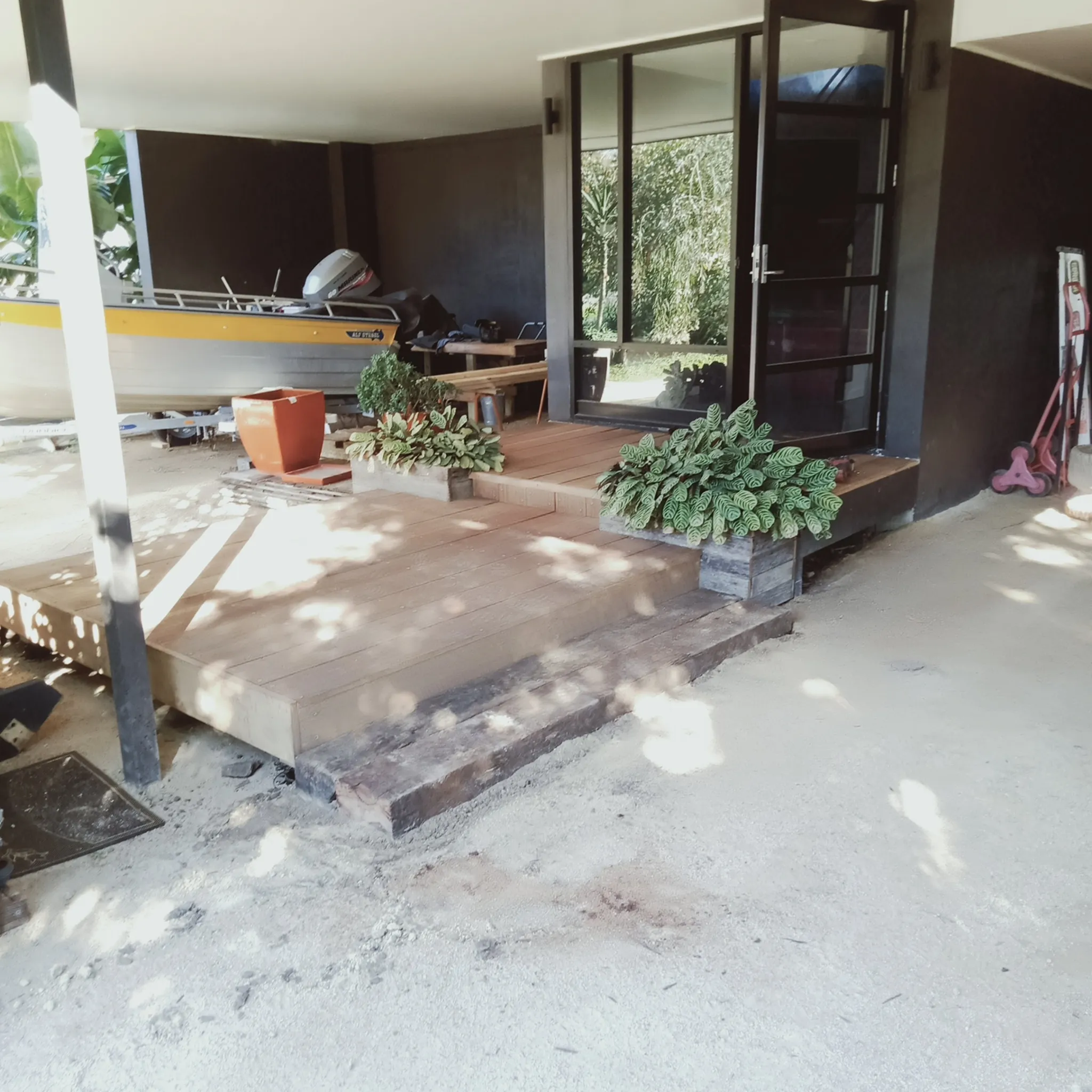 Modern Decking and Living Area